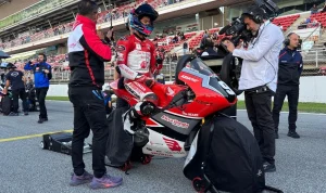 Veda Ega Pratama Start ke-16 di Moto3 Inggris 2026