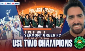 Vermont Green FC Menjuarai USL2 untuk Kedua Kalinya